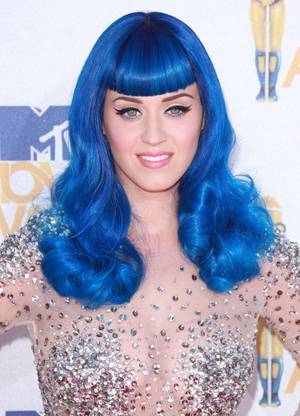 Female Porn Stars With Blue Hair - bright blue
