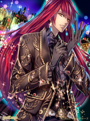 anime red hair sex - long red hair anime guy