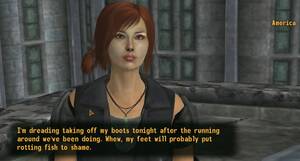 Fallout Feet Porn - Some dialogue from Fallout - The Frontier : r/TwoBestFriendsPlay
