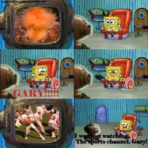 Animaniacs Woodstock Porn - SpongeBob watching porn