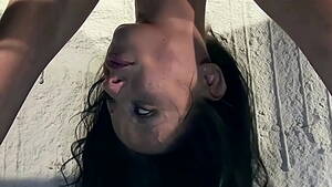 hardcore spanking crying - The crying slut. Part 2. Hard spanking in tight rope bondage, and hard  bound fuck. - XVIDEOS.COM