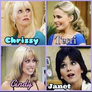 Janet Wood Porn - I know everyone is going to say Janet, but I am Team Chrissy all the way!  (Three's Company, 1977-84) : r/GenX