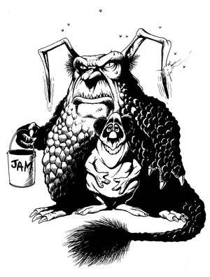 Digby Porn - ... study of two characters from one of my favourite childhood books,  Bottersnikes and Gumbles by Australian writer S A Wakefield and artist  Desmond Digby.