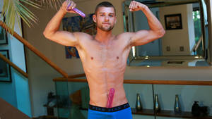 athletic hunks - Athletic Straight Young Pup Rufus Back to Pump his Hole for the 1st Time!