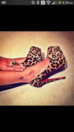 Leopard Print Heels Porn - Pin on killer heels
