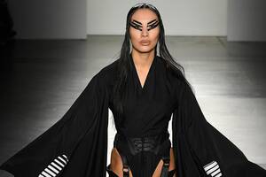 Alysia Asian Star Pussy - Porn star Asa Akira walks the runway at NYFW 2020