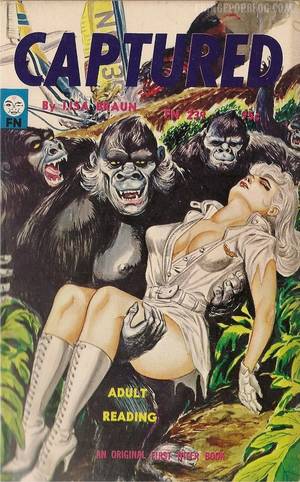 cartoon porn covers - Captured (art by Gene Bilbrew) by Lisa Braun
