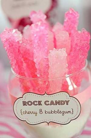 Convince Ms Candy Girl Porn - Pink Rock candy signs for a wedding reception candy bar ãƒ…
