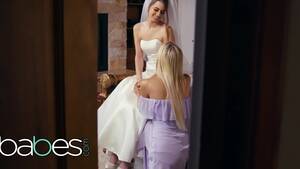 lesbian sluts bridesmaids - Bridesmaid and bride finger fuck and lick each others delicious pussies
