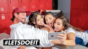 locker room foursome - Full Video - SCAMANGELS - Hot College Girls Hardcore Foursome With Their  Favourite Teacher Full Scene | Pornhub
