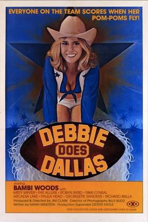 Bambi Debbie Gibson Porn - Debbie Does Dallas original USA one sheet movie poster