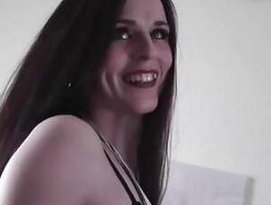 long haired flat chested tranny - Flat chested brunette t-girl enjoys an intense doggy style barebacking -  Tranny.one