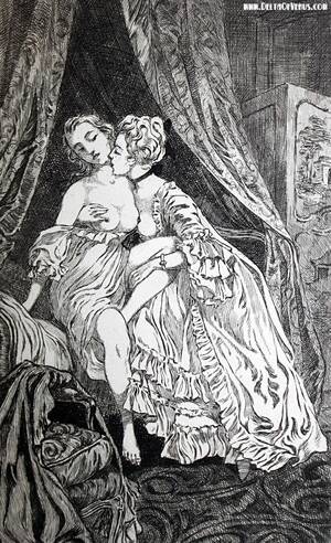 19th Century French Women Porn - Dive Into The Fantasies Of An Obscure 19th Century Erotic Illustrator  (NSFW) | HuffPost Entertainment