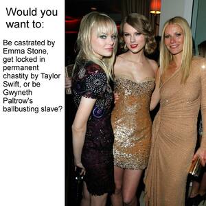 Emma Stone Porn Captions - Celebrity femdom captions - 69 photo