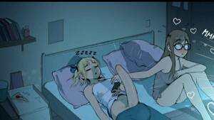 anime shemale fuck female hard - Sleepover with a Futa dickgirl