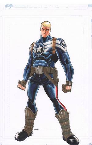 Captain Britain Porn - Steve Rogers | Captain America by Humberto Ramos *