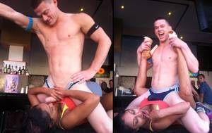 asian dick public - Here Are A Bunch Of Women Sucking Chip Tanner's Dick In Public