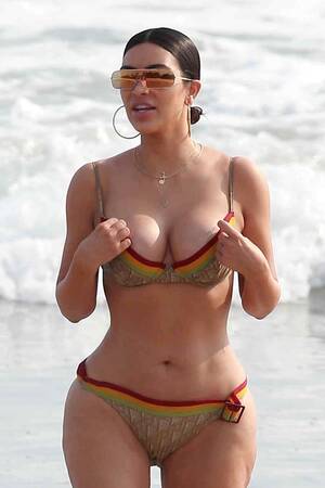 kim kardashian hot nude latina - Kim Kardashian's most famous bikini pics - From 2017 trip to Mexico to her  40th birthday on a private island in Tahiti | The Sun