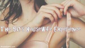 50s porn pov - The 50s housewife experience POV BJ amateur nude porn video - CamStreams.tv