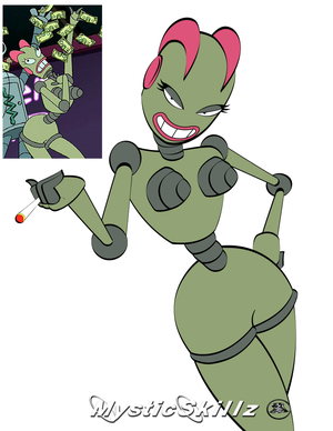 Futurama Robot Girl Porn - StripperBot vector by mystic-skillz on DeviantArt