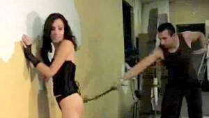 arms up spanking - Blonde with tied hands being spanked with force - Hell Porno