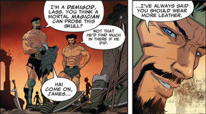 Extreme X Men Gay Porn - Here are some scans from X-Treme X-Men #9 featuring Howlett & Herc in all  their beefcake glory.