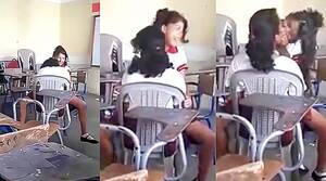 classroom amateur - schoolgirls in the classroom, first lesbian experience â€“ VIDEO IN 4K Porn  amateur â€“ pervertgirlsvideos