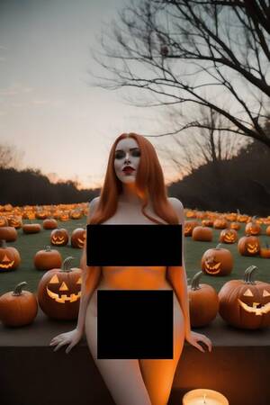 Halloween Nudity Porn - Rune 15 - CuddlyCath - Halloween Pumpkin Girl - POSTER A4 Nude naked adult  sexy women body model; pretty hot Erotic Porn image photo poster picture  Wall art print : Amazon.ca: Home
