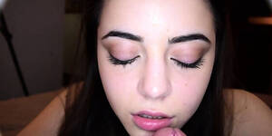 brunette amateur teen blowjob pov - Cute Brunette Young Hookup Amateur Teen Blowjob HD SEX Porn Video 8:17