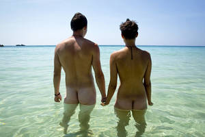 my first beach trip nude - nudist beach cornwall