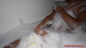 nude asian shemale bubble bath - Slim Thai shemale Venus gives mouth while taking bubble bath - XNXX.COM