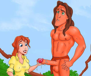 cartoon porn tarzan - Disney porn cartoons. Tarzan and Jane sex