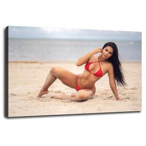 beach nude model gallery - Amazon.com: YOEHOOM Katya Elise Henry Sexy Model Wall Art Nude Bikini Girl  Fitness Model Canvas Prints Bedroom Bathroom Porn Poster Poster For Home  Office Corridor Decorations With Framed 30\