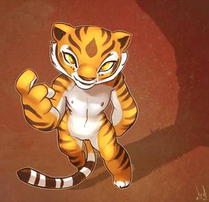 Anthro Tigress Porn - e621 2014 amber_eyes anthro atryl beckoning bird's-eye_view  digital_media_(artwork) dreamworks feline female