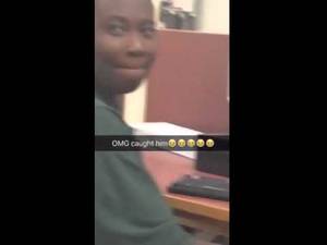 gets caught - Black Guy gets caught watching Porn on School Computers