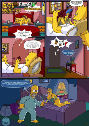 Bart Fucking Marge Simpson - Sexy Marge Simpson Incesto (Follando con Bart Simpson)