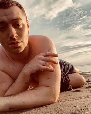 naked beach skinny - Sam Smith strips completely naked for cheeking skinny dipping adventure -  Mirror Online