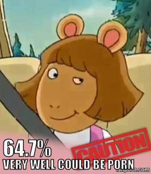 Arthur Anime Porn - 64.7% VERY WELL COULD BE PORN League of Legends cartoon face nose facial  expression mammal