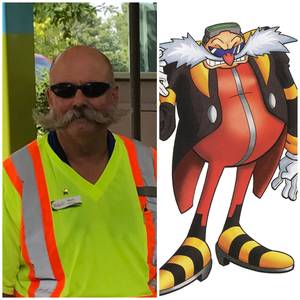 Dr. Eggman Porn - Dr. Eggman Nega works at Busch Gardens ...
