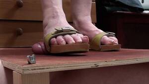 foot cum clog - NEW CAM 2 PART 2 HARD CLOGS AND SCHOLLS FULL WEIGHT COCK CRUSH W BAREFOOT  HAPPY ENDING Porn Video