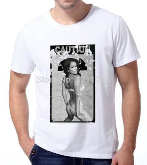 Girls In T Shirts Porn - Mens T Shirt Caution Sexy Porn Stars Tattoo Hot Girl T Shirt Men 100%  Cotton Personalized Custom Tshirt Size S~3xl T Shirts Design Designer T  Shirts From ...
