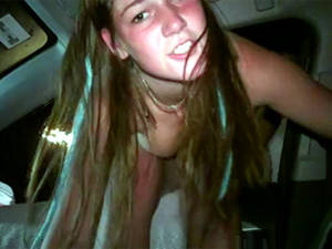 girlfriend public - Teen lets line of strangers fuck her in public