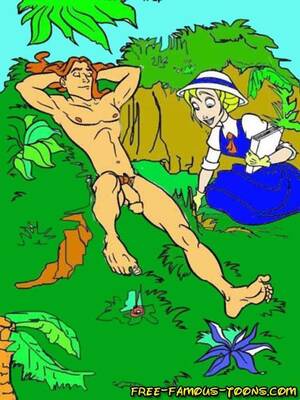famous toon cfnm - Tarzan and Jane wild sex - Free-Famous-Toons.com