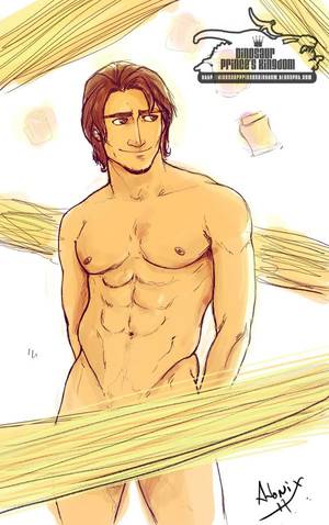 Donkey Kong Porn Gay - A little while ago Adonix sent me a super sweet gift image of Flynn Rider  from Disney's Tangled. He looks spot on, but is way more buff! Sweet!