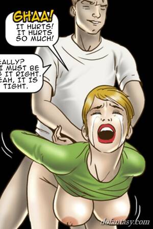 dofantasy anal - Anal sex hurts a gorgeous young gal. - BDSM Art Collection - Pic 2