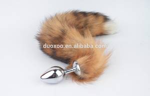 Anal Plug Tail Fox - Popular fox's tail toys porn anal plug plaything promotion Stainless Steel  Metal Butt Plugs adult toys