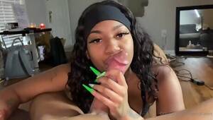 blowjob ebony clips - Juggy Ebony Gives Bj And Gets Fucked In The Bathroom With Kinsley Karter  And Peter Green -