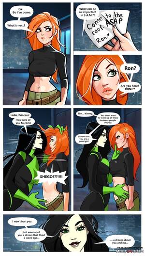Kim Possible Shego Porn Bubble - Kim and Shego: Date on the roof porn comic - the best cartoon porn comics,  Rule 34 | MULT34
