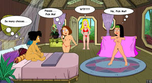 American Dad Porn Amy - american_dad amy_wong family_guy francine_smith futurama hayley_smith  lesbian meg_griffin nude resort