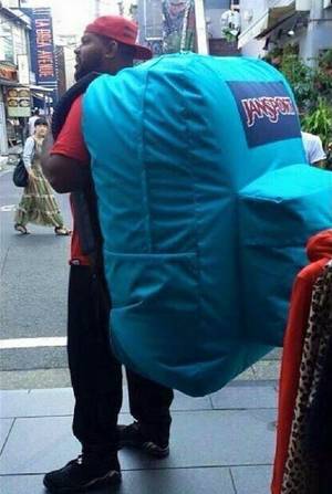 Big Ass & Tit Porn Stars - High Quality Big ass backpack Blank Meme Template